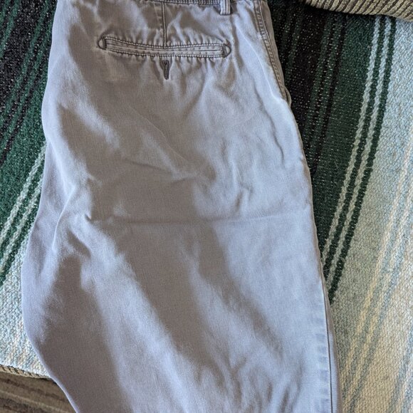 Britches Men's size 40 Waist Grey Washed Cotton Shorts - Picture 5 of 6